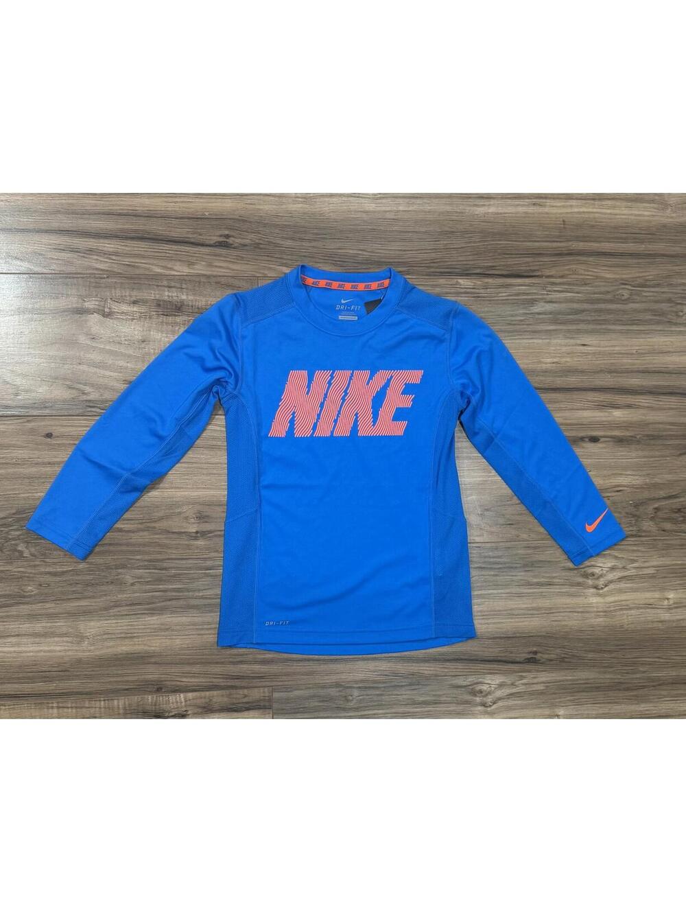 Nike Dri-FIT Boys'  Long-Sleeve Graphic Stay Cool Training Top